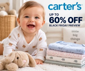Baby Bodysuits From $2, Black Friday Preview Up to 60% Off, Clearance Up to 70% & More - Carter's