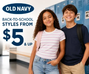 Back-to-School Styles From $5 at Old Navy - Cheap Basics for the School Week