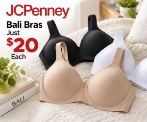Bali Bras for Just $20 Each at JCPenney
