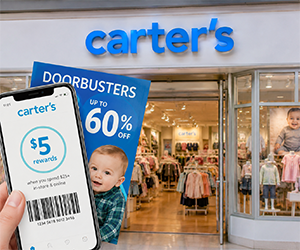 Before You Shop at Carter's, Check Doorbusters, $5 Rewards and Free Pickup