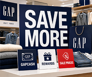 Before You Shop at Gap, Check GapCash, Rewards and Sale Prices