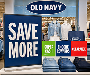Before You Shop at Old Navy, Check Super Cash, Encore Rewards and Clearance