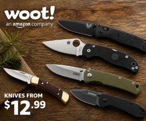 Benchmade, Spyderco, CRKT & More Knives From $12.99 at Woot