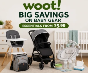 Big Savings on Baby Gear at Woot - Essentials From $5.99