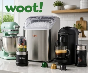 Big Savings on Kitchen Gear at Woot - Opal Ice Makers, Nespresso & More From $9.99