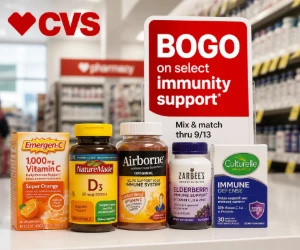 BOGO Immunity Support at CVS - Vitamins & Wellness Essentials for Fall