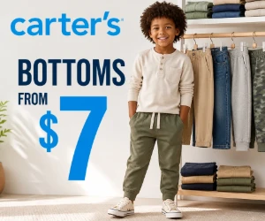 Bottoms From $7 at Carter’s - Easy Everyday Styles for Less