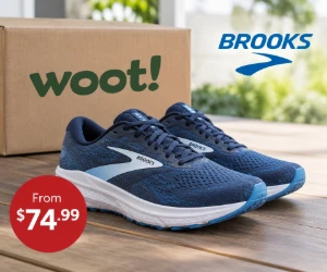 Brooks Running Shoes at Woot From $74.99 - Premium Runners for Less