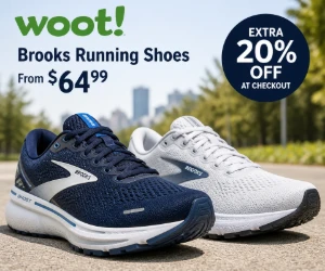 Brooks Running Shoes From $64.99 at Woot + Extra 20% Off