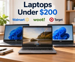 Budget Laptops Under $200: Chromebooks & Windows Deals