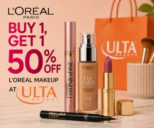 Buy 1, Get 1 50% Off L’Oréal Makeup at Ulta Beauty