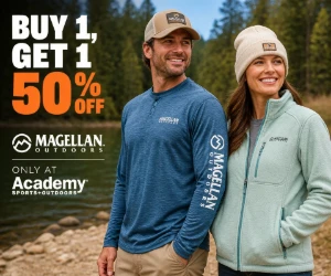 Buy 1, Get 1 50% Off Magellan Outdoors Styles at Academy Sports + Outdoors