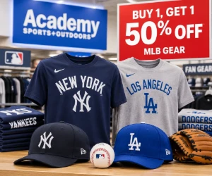 Buy 1, Get 1 50% Off MLB Gear at Academy Sports + Outdoors