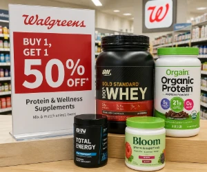 Buy 1, Get 1 50% Off Protein & Wellness Supplements at Walgreens
