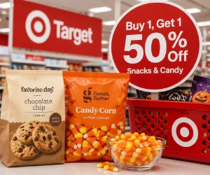 Buy 1, Get 1 50% Off Snacks & Candy at Target