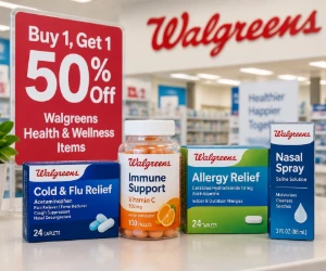 Buy 1, Get 1 50% Off Walgreens Health & Wellness Items