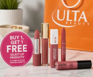 Buy 1, Get 1 Free Select Lip Products at Ulta Beauty