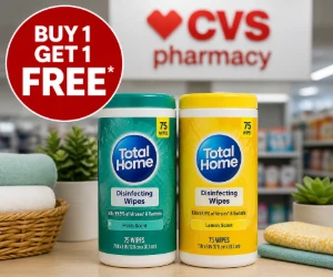 Buy 1, Get 1 Free Total Home Essentials at CVS