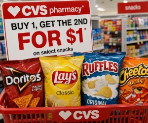 Buy 1, Get the 2nd Doritos, Lay's & More for $1 at CVS