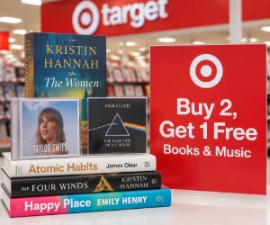 Buy 2, Get 1 Free Books & Music at Target