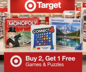 Buy 2, Get 1 Free Games & Puzzles at Target
