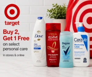Buy 2, Get 1 Free Personal Care at Target - Stock Up on Everyday Essentials