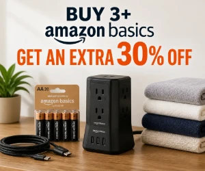Buy 3+ Amazon Basics Items at Woot, Get an Extra 30% Off
