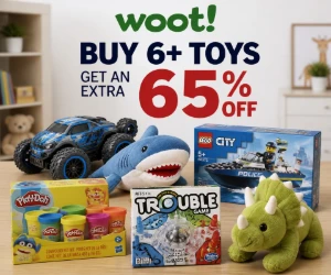 Buy 6+ Toys at Woot, Get an Extra 65% Off - Toymania Stock-Up Deal