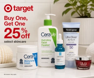 Buy One, Get One 25% Off Select Skincare at Target