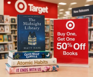 Buy One, Get One 50% Off Books at Target