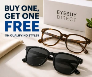 Buy One, Get One Free at EyeBuyDirect - Double Up on Glasses for the Same Price