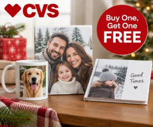 Buy One, Get One Free Personalized Photo Gifts at CVS