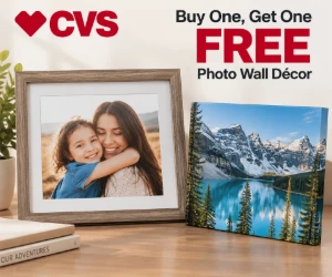 Buy One, Get One Free Photo Wall Décor at CVS
