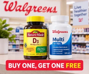 Buy One, Get One Free Vitamins & Supplements at Walgreens