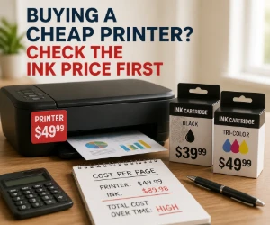 Buying a Cheap Printer? Check the Ink Price First
