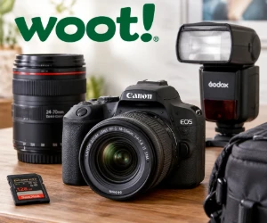 Cameras, Lenses & Photography Gear on Sale at Woot