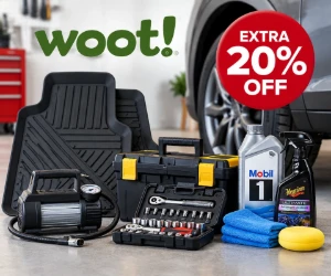 Car Accessories, Tools & Auto Essentials + Extra 20% Off With Code at Woot