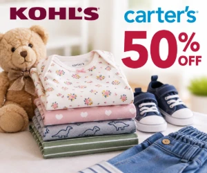 Carter’s Clothing 50% Off at Kohl’s - Kids’ Favorites for Half Price