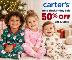 Carter’s Early Black Friday Sale - 50% Off Site & Store