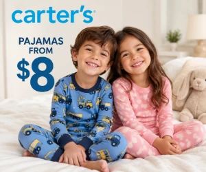 Carter’s Pajamas From $8 - Bedtime Basics Without the Full Price