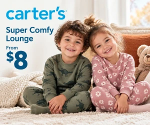 Carter’s Super Comfy Lounge From $8 - Cozy Fall Layers for Less