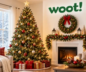 Christmas Trees, Wreaths & Holiday Decorations on Sale at Woot