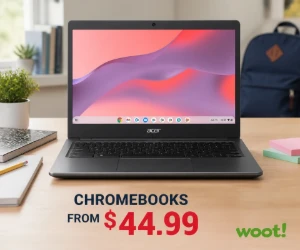 Chromebooks From $44.99 at Woot - Real Laptops on a Tiny Budget