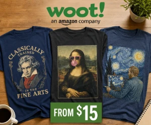 Classically Trained in the Fine Arts Shirts at Woot From $15