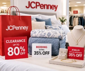 Clearance Up to 80% Off, Bedding & Jewelry Extra 35% Off & More - JCPenney Deals
