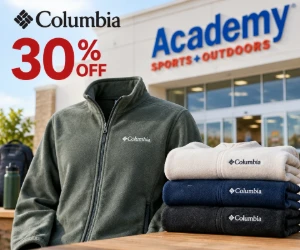 Columbia Fleece 30% Off at Academy Sports + Outdoors