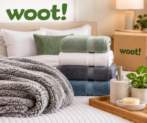 Cozy Bedding, Towels & Bath Essentials on Sale at Woot