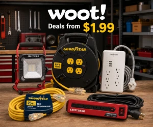 Craftsman, Goodyear, Link2Home & Electrical Deals at Woot From $1.99
