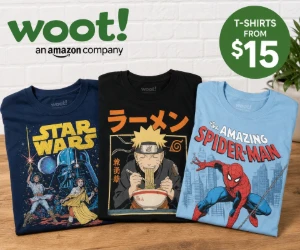 Crazy Pop Culture T-Shirts at Woot From $15