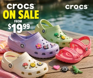 Crocs Shoes, Sandals & Jibbitz Charms on Sale From $19.99